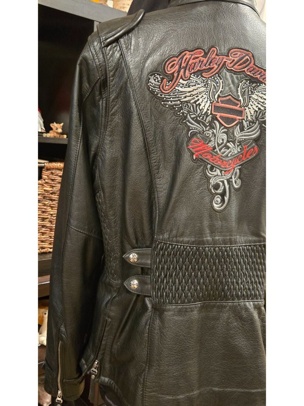 Harley-Davidson Women's Pink Label 3-in-1 Leather Riding Jacket XL - 97189-14VW - Picture 7 of 16